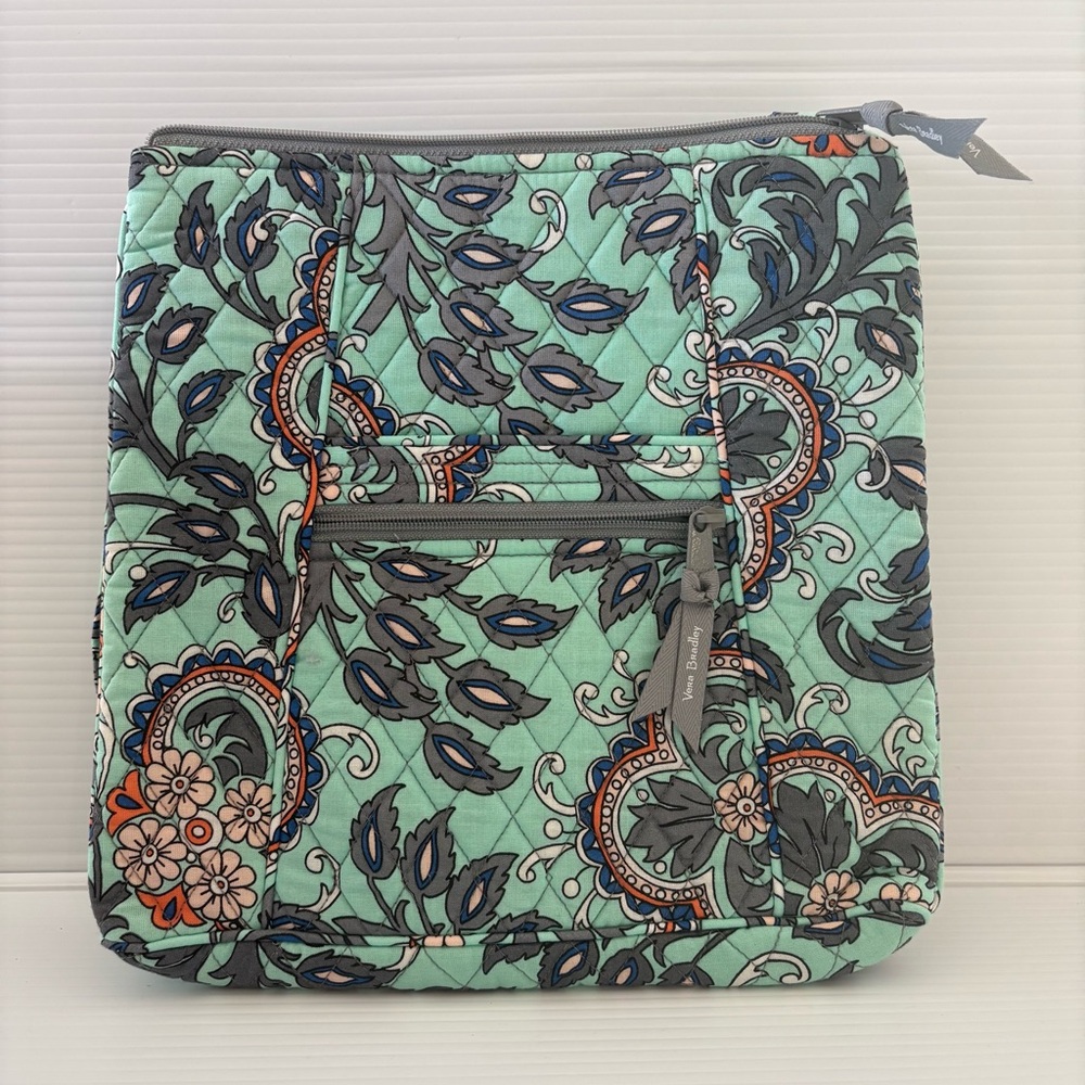 Vera Bradley Fan Flowers or Fan Fare Quilted Hipster/ Crossbody Bag & Wristlet
